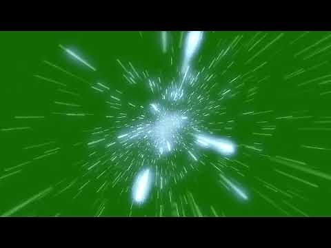 Efecto de galaxia chroma key