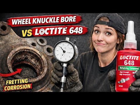 Loctite 648 vs Wheel Knuckle Bore