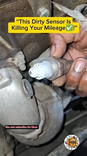 How a Dirty O2 Sensor Can Destroy Your Gas Mileage #reels #shorts #shortsfeed #automobile #trending