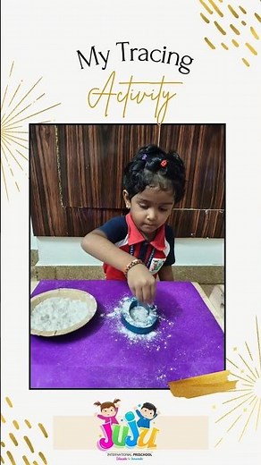 Shadow Tracing Activity with Flour | Fun Learning for Kids