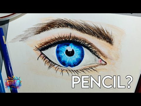 HYPERREALISM: Colored Pencil Eye Drawing Tutorial (Watch the Real Look!)
