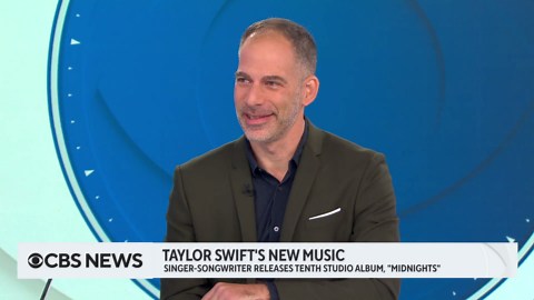 Taylor Swift releases new album, "Midnights"