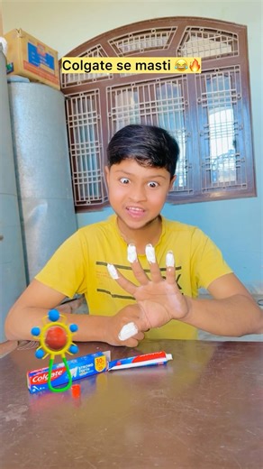 Chota bhai aur Colgate 😂🔥I Indian family #shorts #indian #relatable #funny