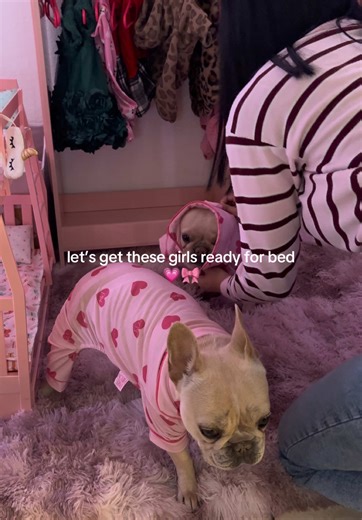 Getting the Girls Ready for Bed in Style