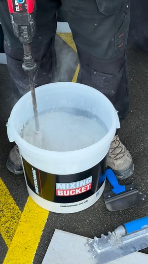 See the NEW UltraTile ProFlex S2 ES in action! 🙌 This highly deformable standard set adhesive has superior bonding and enhanced flexibility, making it the ideal choice for areas where movement or vibration can occur! Tilers, you’ve gotta give this one a go! 🔥 | Pro Tiler Tools