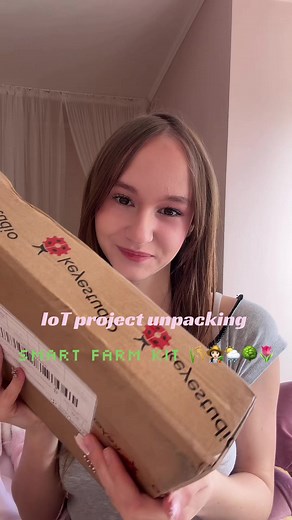 @Keyestudio Offical IoT project Smart Farm Kit 🌸🌦️🌳👩🏻‍🌾 teaches you how a real farm runs from taking care of animals to growing plants 🐄🌱 super engaging and way more fun than it sounds great for kids but honestly anyone can enjoy it #iot #arduino #unpacking #haul #diy