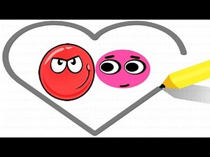 Red Ball 4 Vs Love balls - Love Balls Levels 250 - 260 Gameplay Walkthrough (iOS)