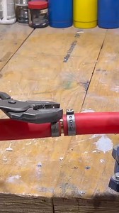 Proper way to remove pinch clamp from PEX pipe #construction #tools | Estella Simmon