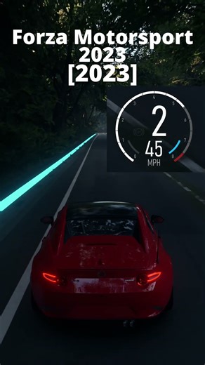2022 Mazda MX-5 Miata RF 0-60MPH in Forza Motorsport 2023