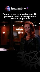 Crowley foi sútil, mas Abaddon era esperta... 😅🔥 | Supernatural Rmvb