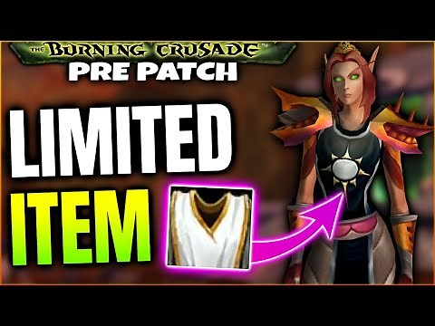 Get This Limited Tabard before TBC Classic | World of Warcraft