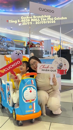 🎉 [GRAND OPENING] KHÁM PHÁ BRAND SHOP CUCKOO TẠI AEON MALL TÂN PHÚ CELADON 🎉✨