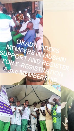 Okada Riders in Mushin Join E-Registration for APC Membership