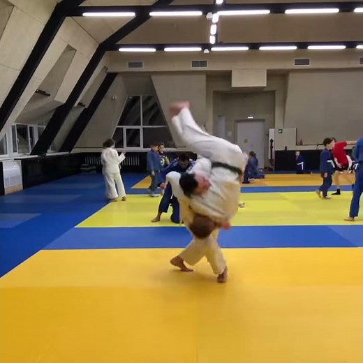 Judo technique of T-Gurung