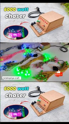 Light Chaser Kaise Banaye | Diwali Light Chaser DIY | How to Make LED Chaser at Home