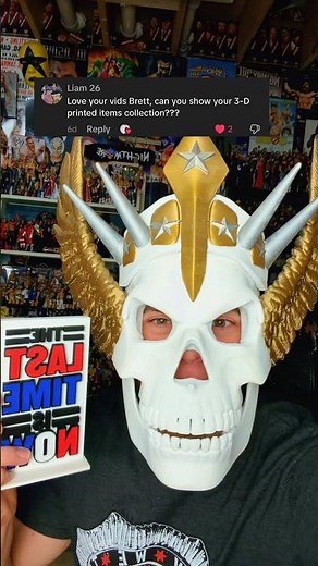 WRESTLING FAN GETS A 3D PRINTER!!!