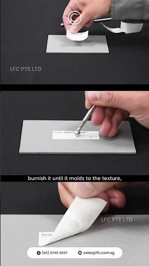 Using Replica Tape to Check Surface Roughness | DeFelsko & Testex