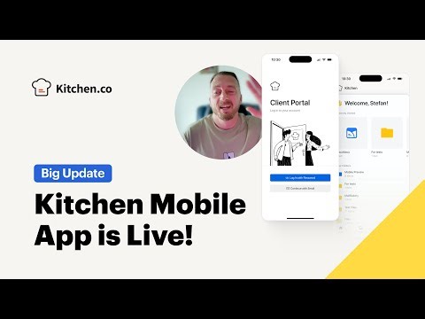 🔥 It’s official — Kitchen’s Mobile App is LIVE! 🎉