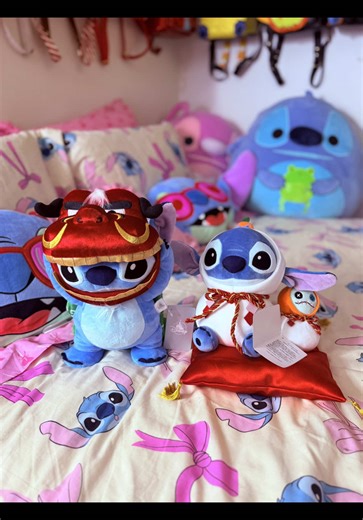 Stitch Chinese new year plush collection 😍 #chinesenewyear #stitchchinesenewyearplush #liloandstitch #stitchcollection #stitchcollector