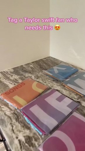 Taylor Swift Merchandise Haul for College Dorms