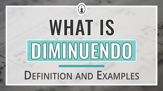 What is Diminuendo - Definition and Examples - Violinspiration
