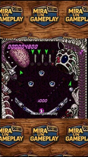 Alien Crush PC Engine / TurboGrafx 16 Gameplay Corto 1 #shorts