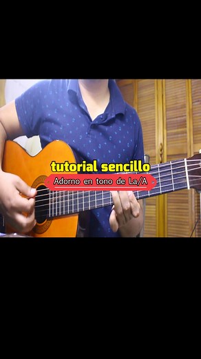 Adorno en tono de La #regionalmexicano #tutorial #escalas #requinto #fyp #requintosyacordes #guitarra | Requintos y acordes