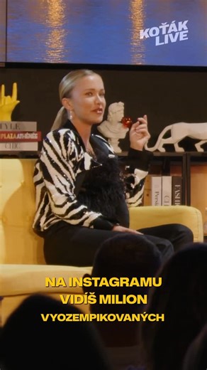 KOŤÁK LIVE & KOŤÁK CAST on Instagram: "Nela Slováková v KOŤÁK LIVE rozhodně nikoho nešetřila! 🫣🔥 Mrkněte už teď na YouTube a v podcastových aplikacích 🎙️✨ #kotaklive #kotak #talkshow #budbozi #nelaslovakova"