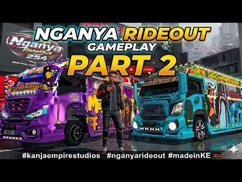 Realistic Nairobi Bus Driving | Nganya RideOut Part 2 Rongai Streets