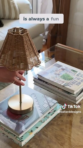 Transform your coffee table from cluttered to chic with these easy DIY tips from home decor expert Anna Page✨👉 Watch the full video now on Ballard Designs' YouTube Channel (link in bio) #BallardDesigns #annapage #HomeDecor #coffeetabledecor #designertips #diydecor