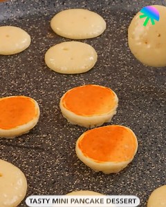 75K views · 75 reactions | Delicious & Easy Mini Pancake Dessert Recipe | Genius Care | Facebook