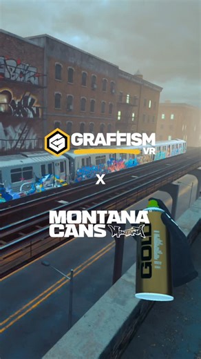 Graffism - VR Graffiti game | Montana Cans - Gold, Black and Ultra Wide is available in Graffism VR - Graffiti Simulator 💪🏼💪🏼 You can also use exact colors from Gold... | Instagram