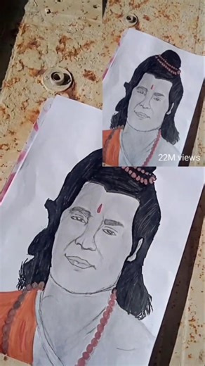 ram ji drawing #short #art