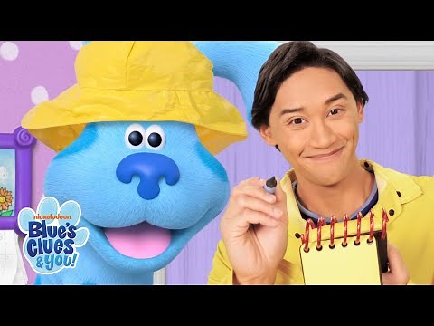 Help Blue Find Rainy Day Clothes and Clues! ☔️ w/ Josh | Blue's Clues & You!