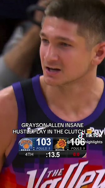 Grayson Allen's Clutch Play Secures Suns Victory