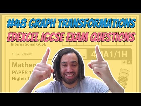#48 Graph Transformations - Edexcel IGCSE Exam Questions