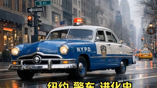纽约市警局警车 1955至今 演变历程