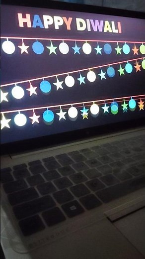 Happy Diwali Presentation in PowerPoint 🎇 | Light Blinking Effect Animation Tutorial #shorts #varl