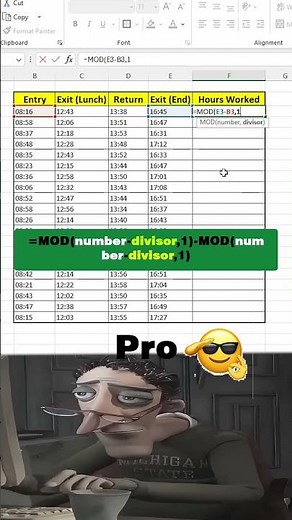 Perfect Formula for Time Calculation in Excel! 🤯 ✅ #ExcelTips