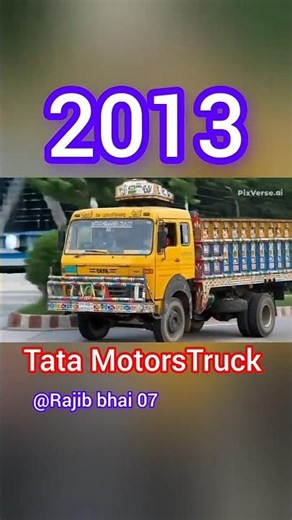Tata MotorsTruck evolution video history 1954-2025 #truckevolution #shortvideo