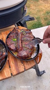 Homemade Peter Luger Steak | Over The Fire Cooking by Derek Wolf