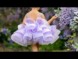 HOW TO MAKE A TIERED ORGANZA GOWN WITH A CRINOLINE