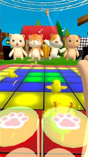 🎮 FrOgZ – FREE - Rhythm Cats (Meta Quest 2/3/3s) VR Rhythm Adventure with Singing Cats