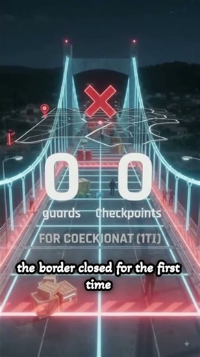 This Bridge Lets You Stand in TWO Countries at Once l #Border #Geography #Documentary #Shorts