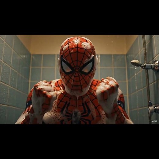 Spiderman’s Shower Disaster | Funny Superhero Moment