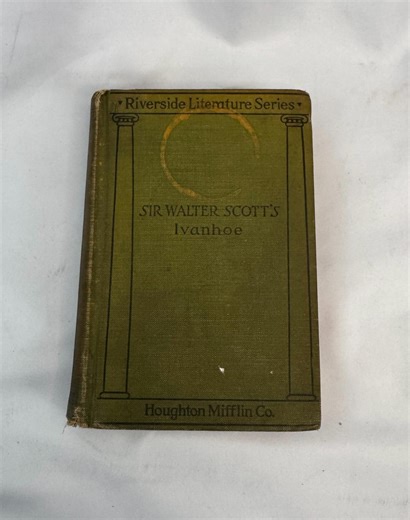 Sir Walter Scott’s Ivanhoe | Antique Hardcover Book - Etsy