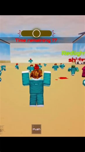 Roblox Red Light Green Light Last Second Win 😱 #shorts