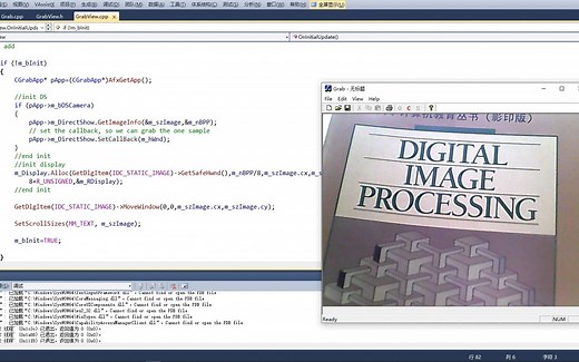 图像处理 基于DirectShow技术的相机采集图像例程_哔哩哔哩_bilibili