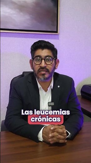 ⚠️ Chronic leukemia: blood cancer that can progress slowly