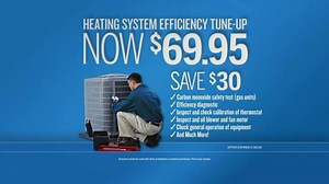 Constellation Home TV Spot, 'Heating System Tune Up: $69.95'